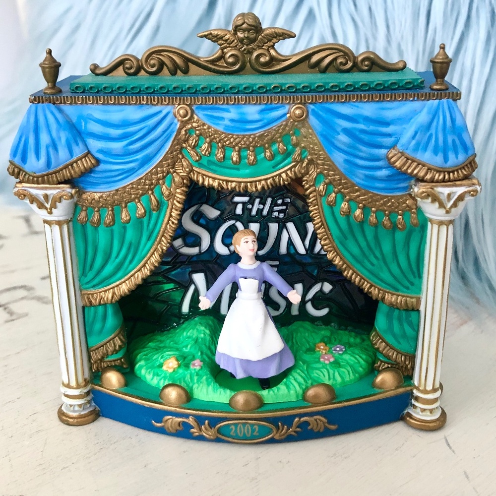 The Sound of Music, Broadway, Light, Sound, Vintage 2002 Carlton Cards, Ornament